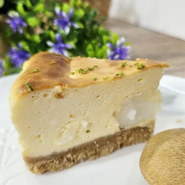 新北市農會真情食品館_花mama烘焙坊-檸檬麻糬重乳酪蛋糕(500g)★團購人氣商品