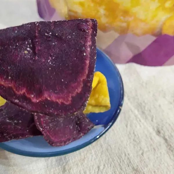 新北市農會真情食品館_阿甘薯叔-雙色地瓜脆片(全素)150g