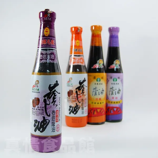 新北市農會真情食品館_西螺壺底清蔭油(420g)
