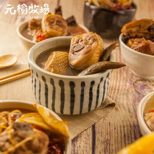 新北市農會真情食品館_剝皮辣椒雞湯-土雞(大包裝/1100G)