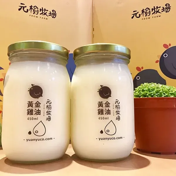 新北市農會真情食品館_雞油(土雞)450ml/罐