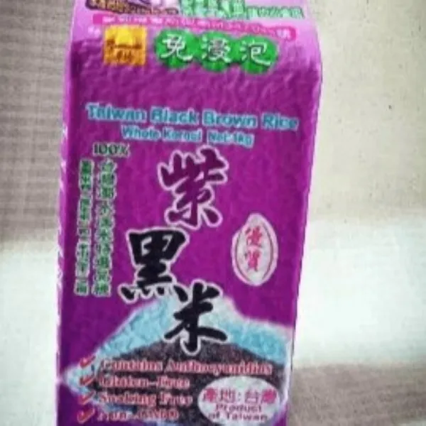 新北市農會真情食品館_紫黑米(1公斤)