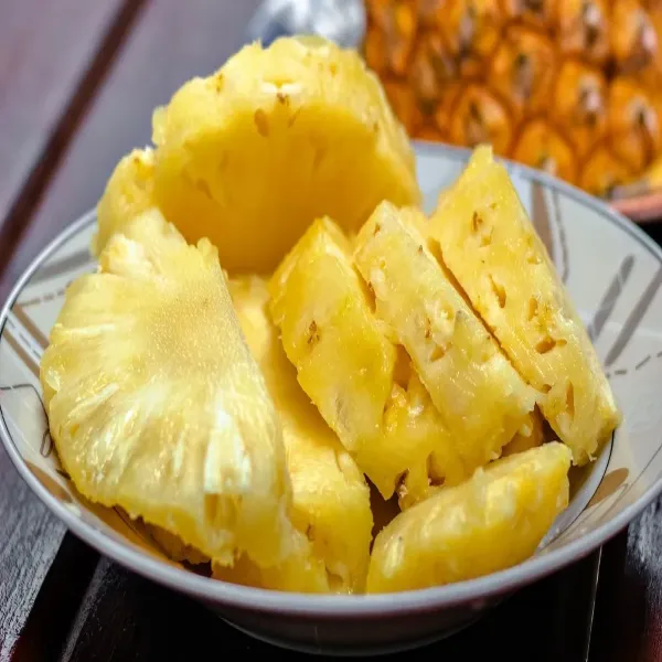 新北市農會真情食品館_雲林永興-金鑽鳳梨(16台斤/6-8顆)★產銷履歷★