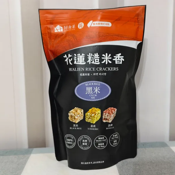 新北市農會真情食品館_花蓮御禮黑米糙米香(120g)