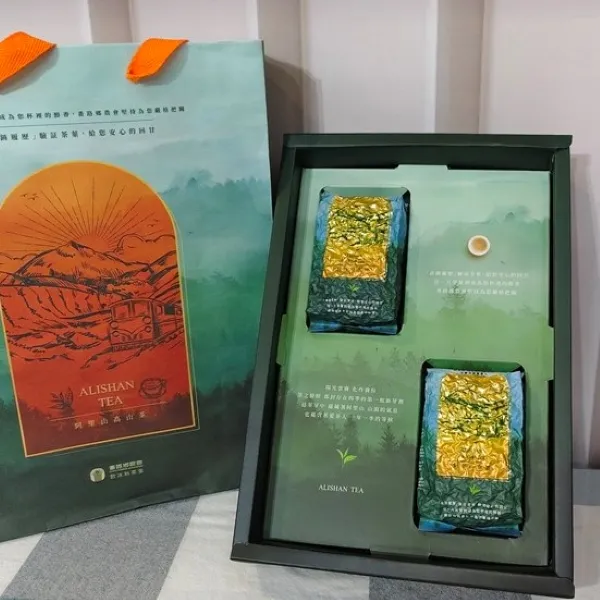 新北市農會真情食品館_番路農會-阿里山金萱茶禮盒