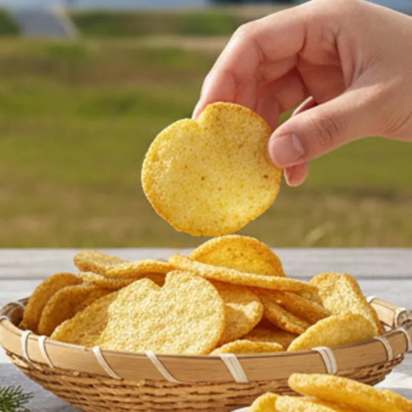 新北市農會真情食品館_打寶蛤-蒜香蛤蜊風味脆餅(4包/原味*2+辣味*2)