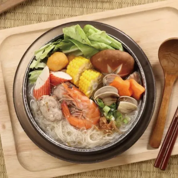 新北市農會真情食品館_禾樂幸福-芋鄉米粉湯(70gx4入裝/包)