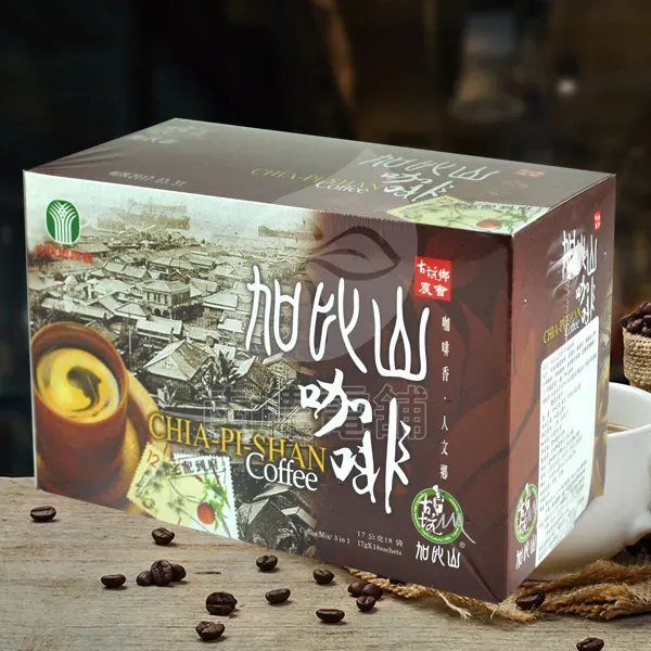 新北市農會真情食品館_古坑加比山3合1咖啡