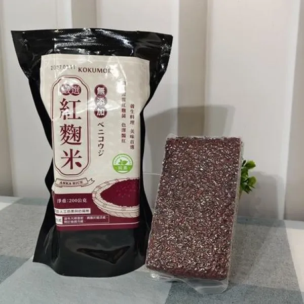 新北市農會真情食品館_穀盛-紅麴米200g