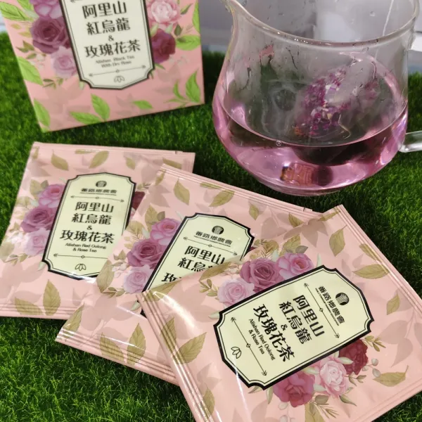新北市農會真情食品館_番路農會-阿里山小葉種紅烏龍&玫瑰花茶(10包)