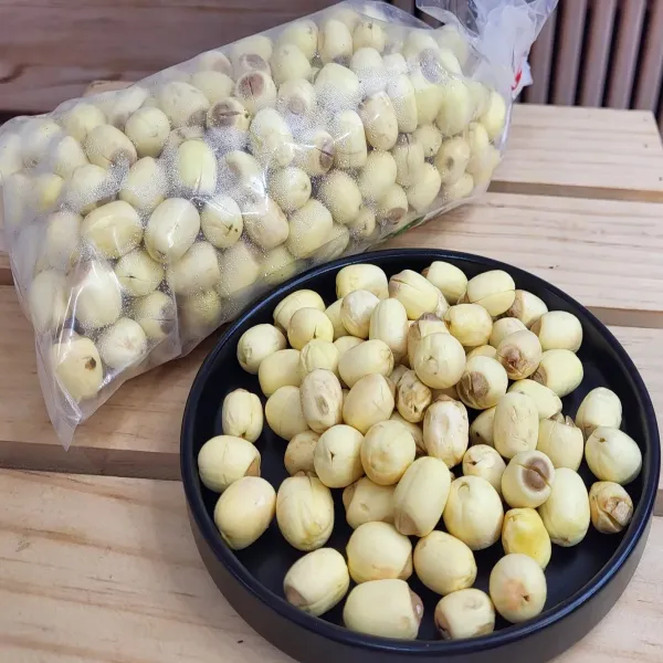 新北市農會真情食品館_白河新鮮蓮子(600gX6包)★2003年獲神農獎★