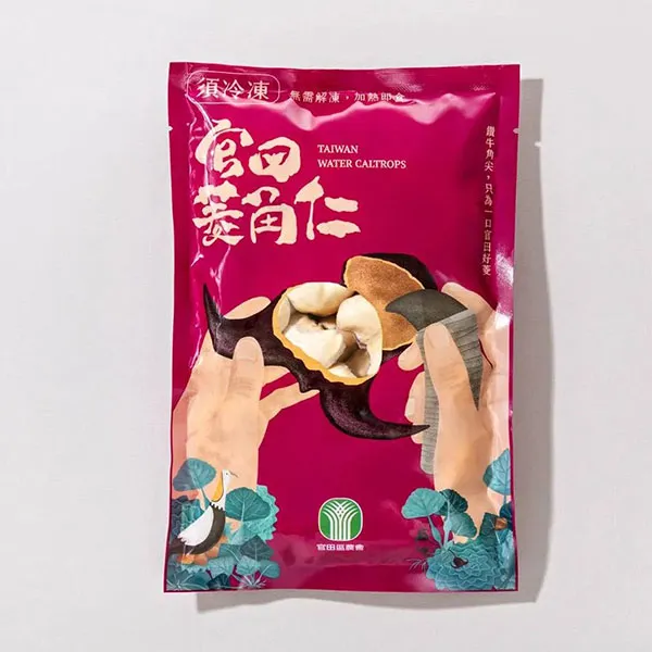 新北市農會真情食品館_(5包)官田農會-新鮮菱角仁300g