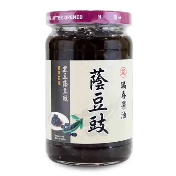 新北市農會真情食品館_瑞春-黑豆蔭豆豉350g★純素★