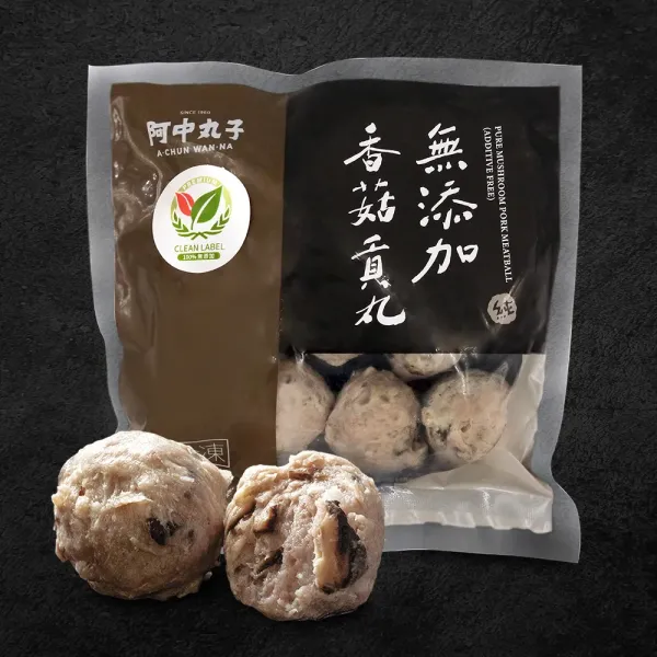 新北市農會真情食品館_100%無添加香菇貢丸