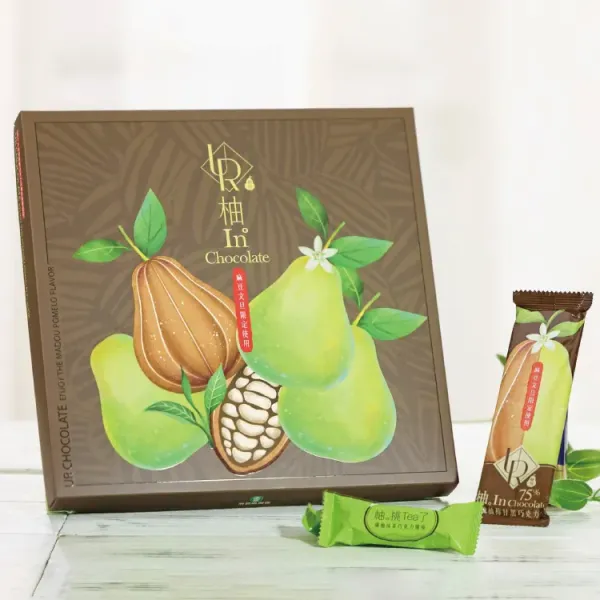 新北市農會真情食品館_【麻豆農會】纖柚巧克力禮盒組