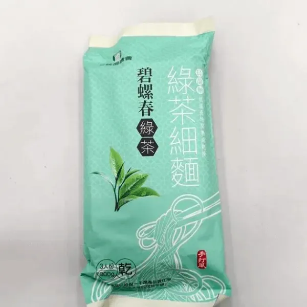 新北市農會真情食品館_【三峽農會】碧螺春綠茶細麵(300g)