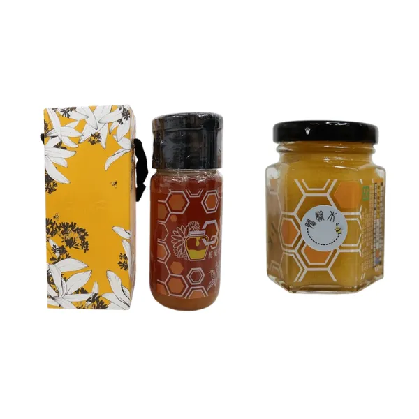 新北市農會真情食品館_新北青農陳大哥-蜂蜜雙享(紅柴花蜜700g+鴨腳木冬蜜120g)