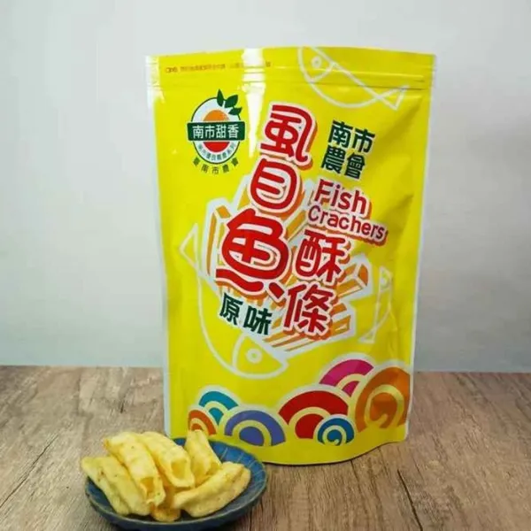 新北市農會真情食品館_台南市農會-虱目魚酥條(原味60g)