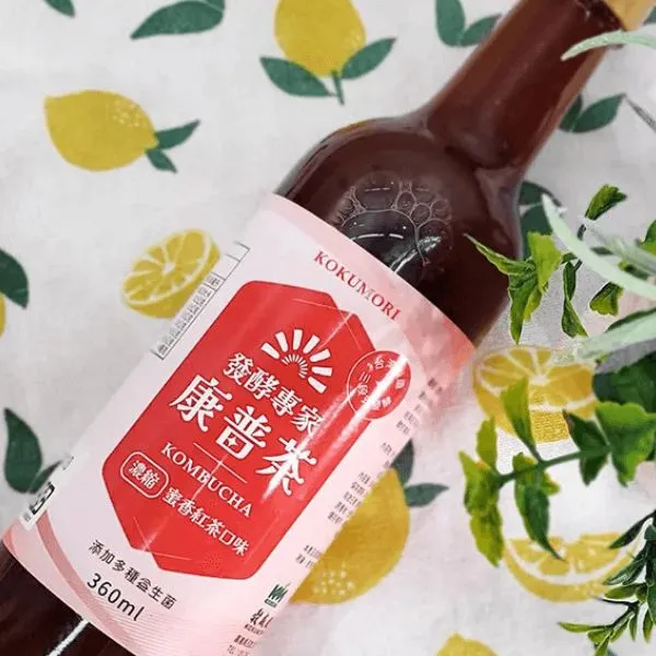 新北市農會真情食品館_穀盛-康普茶蜜香紅茶口味-濃縮(360ml/瓶)