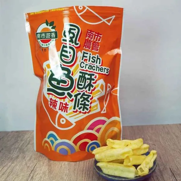 新北市農會真情食品館_台南市農會-虱目魚酥條(辣味60g)