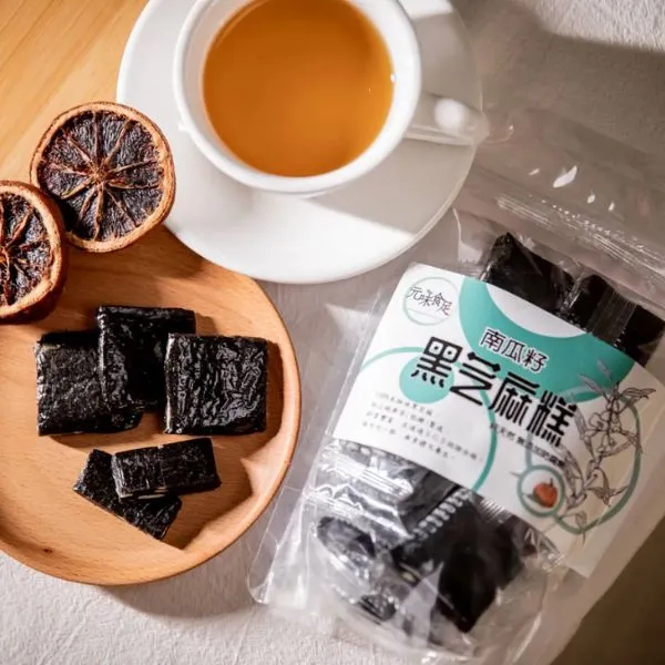 新北市農會真情食品館_元昕辰-南瓜子黑芝麻糕(280g)