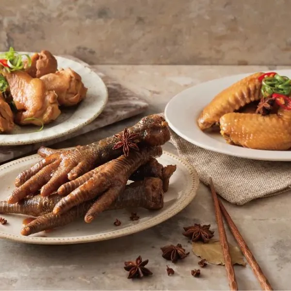 新北市農會真情食品館_金緗雞-秘滷三寶★吃玉米長大的雞★