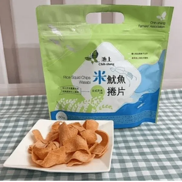 新北市農會真情食品館_【池上鄉農會】醬燒米魚酥條-日式芥末口味(80g)