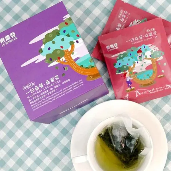 新北市農會真情食品館_樂農發-桑葉茶(3g*10包)/盒
