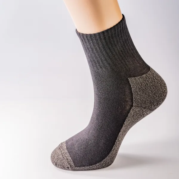 新北市農會真情食品館_龍崎農會-竹炭健康襪(雙)