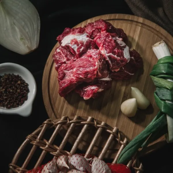 新北市農會真情食品館_黃金肉塊(頸花/300g)★產銷履歷★