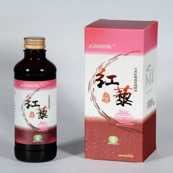 新北市農會真情食品館_山海經脈-台東紅藜蔬果發酵液(360ml/瓶)