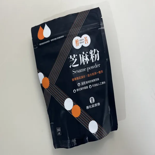 新北市農會真情食品館_【善化農會】醇善芝麻粉(300g)-預購