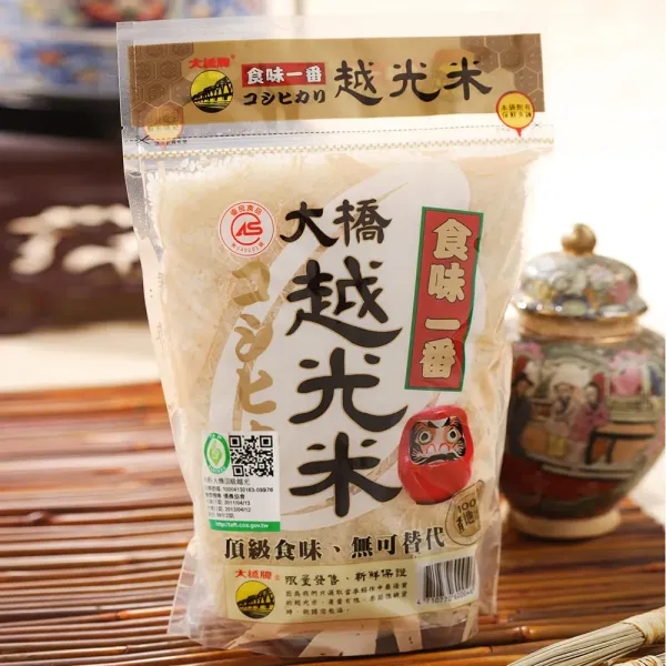 新北市農會真情食品館_大橋-CAS頂級越光米(1.5kg)★產銷履歷★