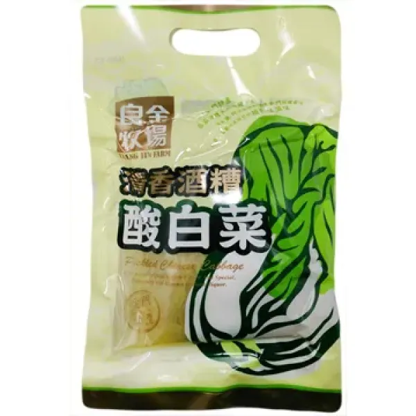 新北市農會真情食品館_良金-金門高粱酒糟酸白菜( 600g)