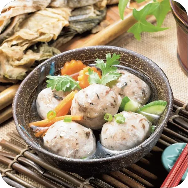 新北市農會真情食品館_福菜摃丸(600g)