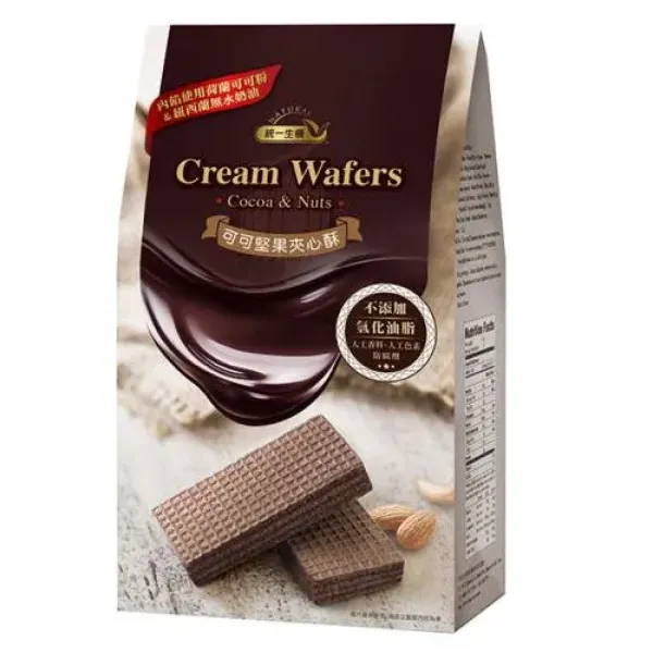 新北市農會真情食品館_可可堅果夾心酥(220g/ 10入)