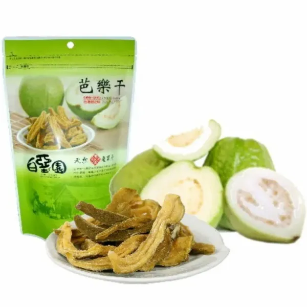 新北市農會真情食品館_白堊園-芭樂干(120g/包)