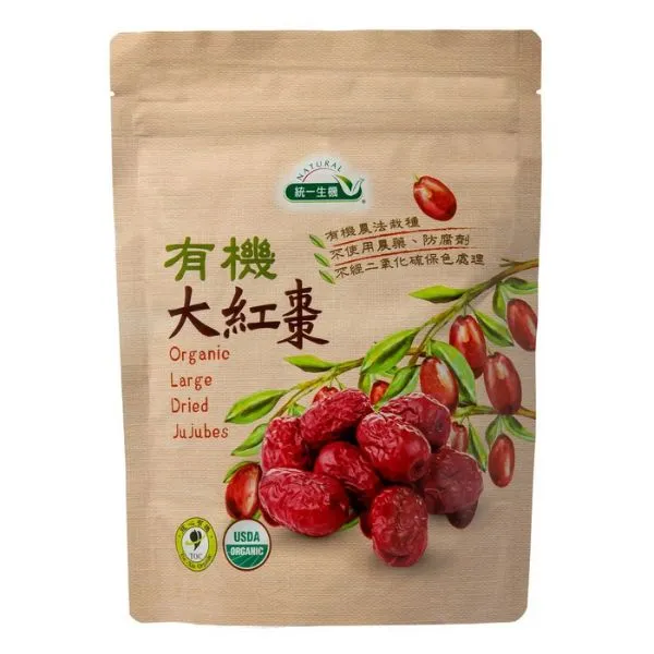 新北市農會真情食品館_御用有機大紅棗(300g)