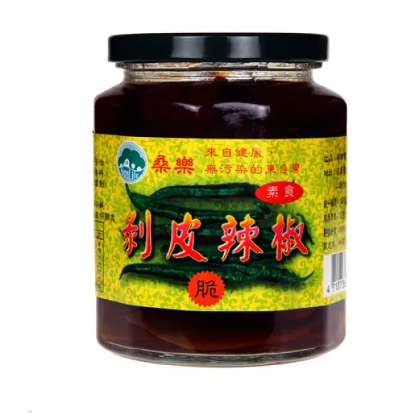 新北市農會真情食品館_剝皮辣椒(可素食/450ml)