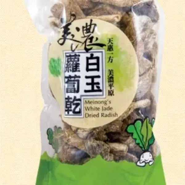 新北市農會真情食品館_美濃-白玉蘿蔔乾袋裝(200g)