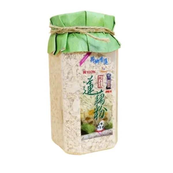 新北市農會真情食品館_荷鄉-100%純手工蓮藕粉(190g/瓶)