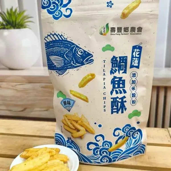 新北市農會真情食品館_【壽豐農會】花蓮鯛魚酥(原味)75g