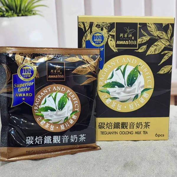 新北市農會真情食品館_阿華師-碳焙鐵觀音奶茶(6入/盒)★農村好物★