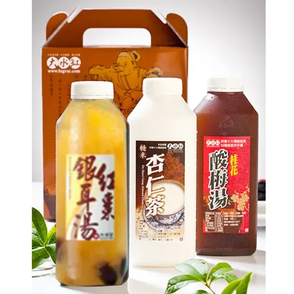 新北市農會真情食品館_大水缸(綜合)養生茶湯3罐