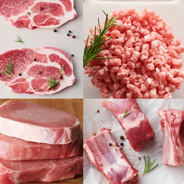 新北市農會真情食品館_究好豬-生鮮常備熱銷組(4包)★CAS台灣豬肉★產銷履歷★