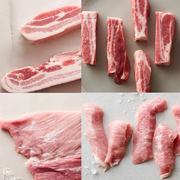 新北市農會真情食品館_究好豬-產履韓式燒烤人氣組(4包)★CAS台灣豬肉★產銷履歷★