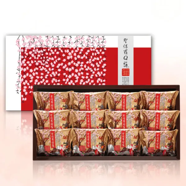 新北市農會真情食品館_聖保羅-經典不敗款Q餅禮盒70g(12入)