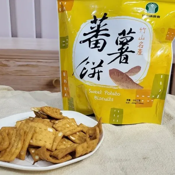 新北市農會真情食品館_竹山農會-椒鹽番薯餅(200g)