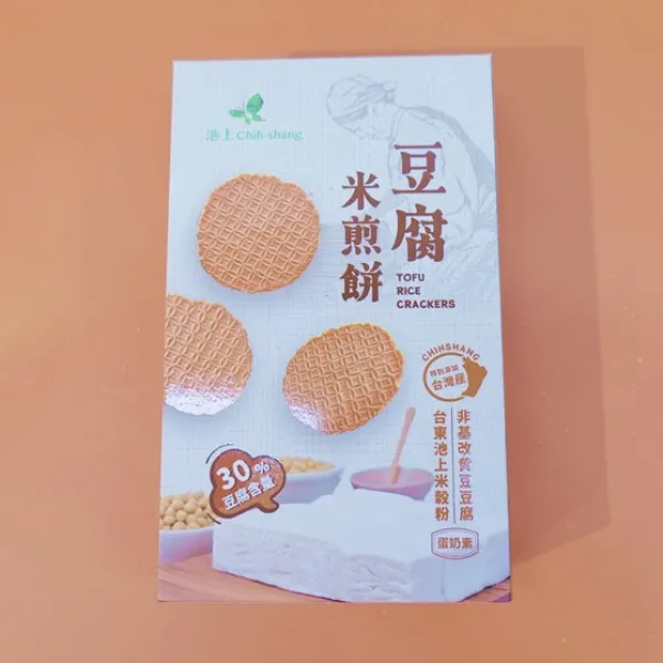 新北市農會真情食品館_【池上鄉農會】池上豆腐米煎餅(108g)