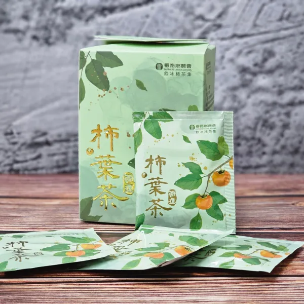 新北市農會真情食品館_番路農會-柿葉茶(經濟盒)20包